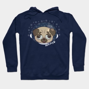 Moon Pug Hoodie